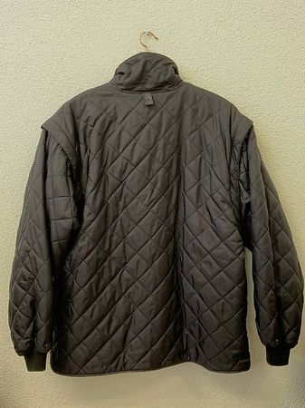 Vintage Porsche Steppjacke mit abnehmbaren Ärmeln AMAG.
