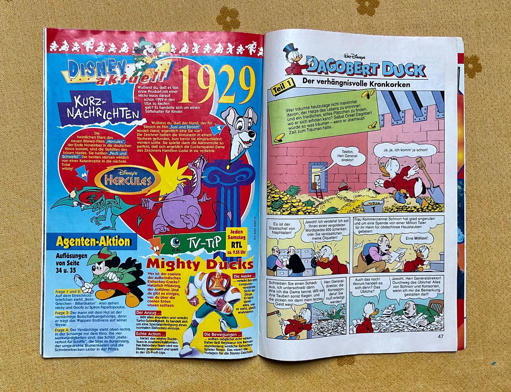 Comics: Micky Maus Heft Nr 40 von 1997 – Gebraucht aus Endingen von nathan05 7