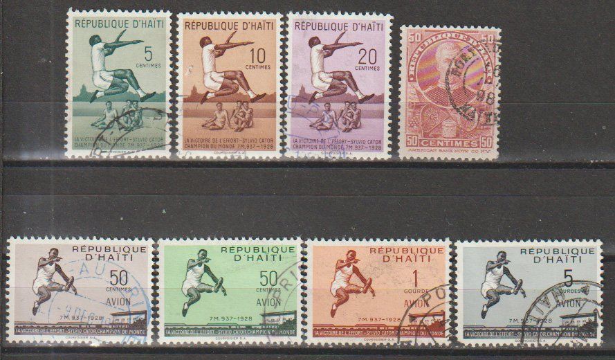 Alle Briefmarken: République d'Haïti lot variés – Gebraucht aus Crans-Montana von kira56