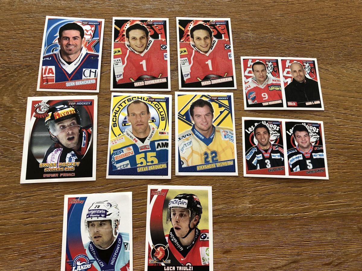 NHL Sammelbilder & Trading cards: Hockey Card Sticker – Gebraucht aus Meierskappel von Cc19