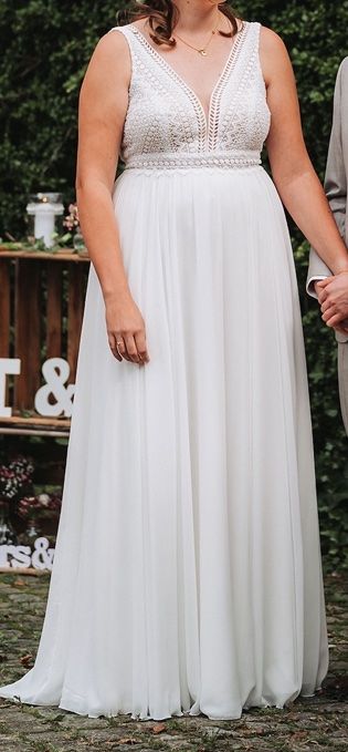 Vestiti: Hochzeitskleid Grösse 42 – Usato da Liebefeld venduto da Hilbert22 2