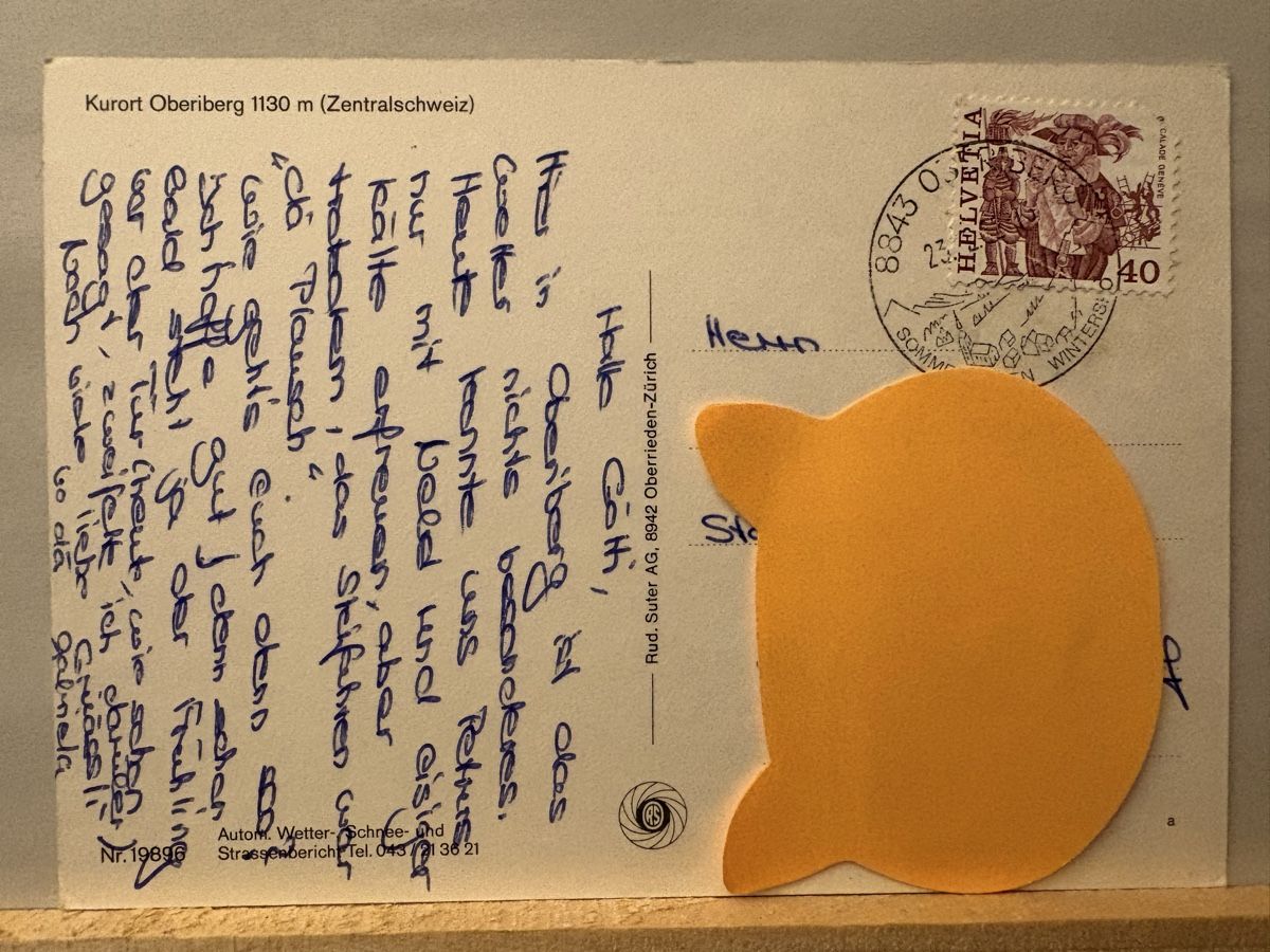 Cartes postales: AK von Oberiberg – D'occasion à Rümlang par Kartenpost1 1