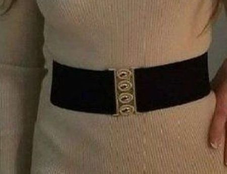 Magnifique ceinture large élastique, taille M/L, NEUF