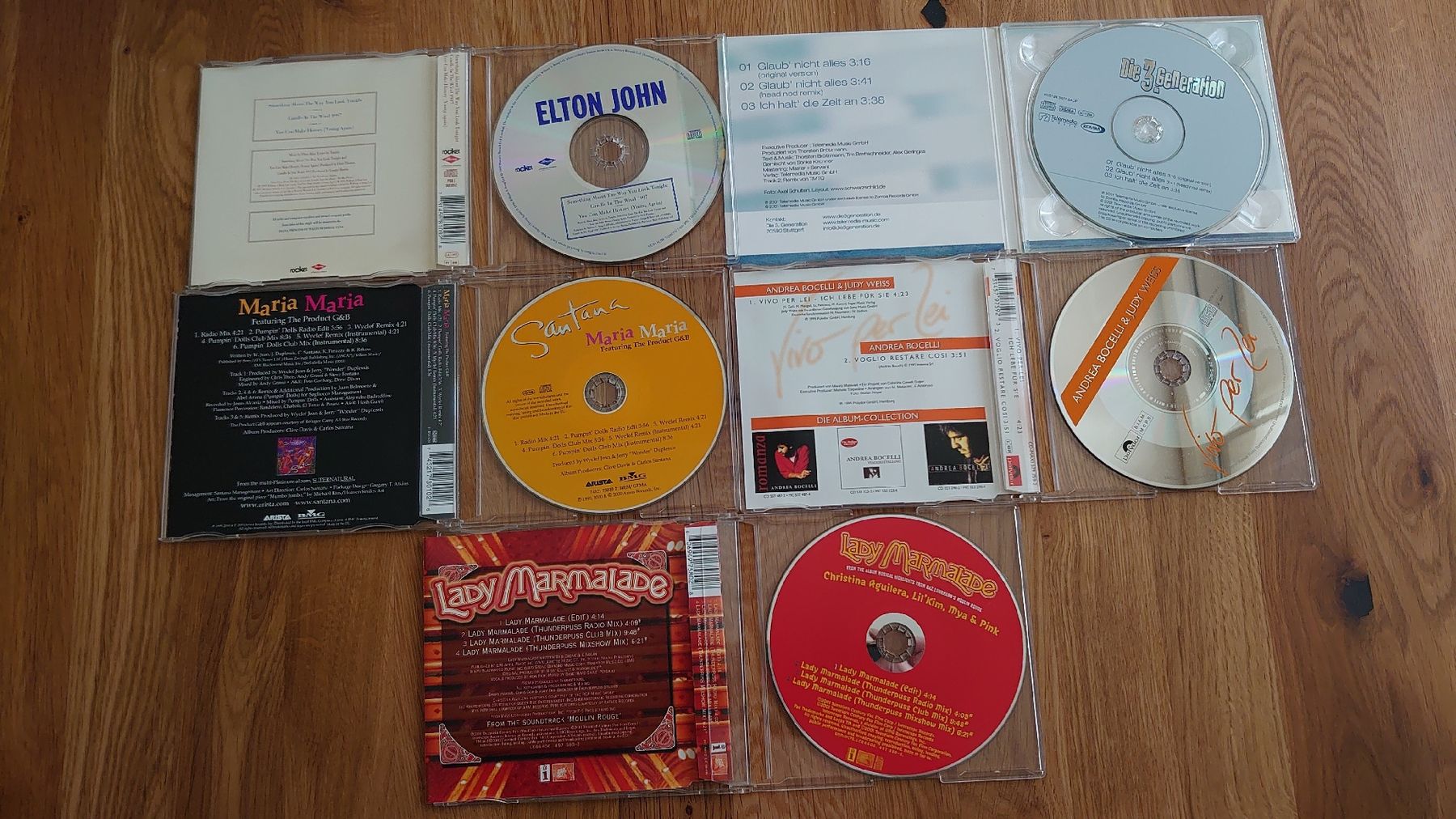 CD: 5 CD- Singles: Elton John, Santana, usw. – Usato da Pfäffikon SZ venduto da Wild0 2