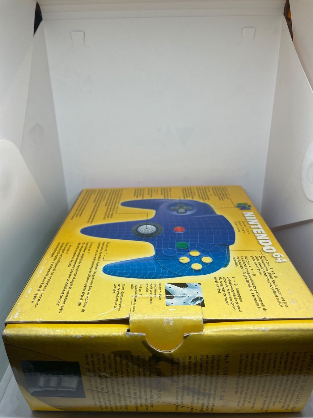 Nintendo Controller: N64 Controller blau inkl. OVP Nintendo – Usato da Dietlikon venduto da NESFEVER 3