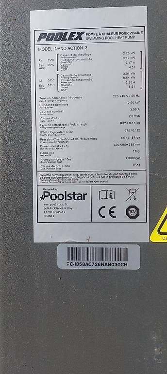 Radiatori: Pompe à chaleur pour piscine – Usato da Belmont-Lausanne venduto da cst_5l7n 3