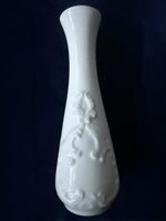 Vintage KPM Royal Bavaria Vase, weiss, Handarbeit, Top!