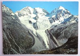 Blick von der Fuorcla-Surlej auf Piz Bernina