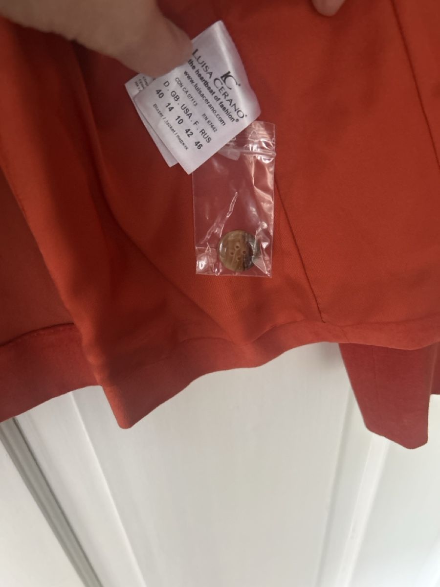 Luisa Cerano Giacche: Luisa Cerano Jacke Blazer 40 neu – Usato da Herisau venduto da Renee30 2