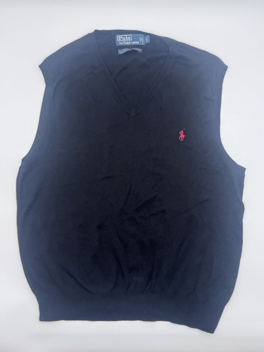 Polo Ralph Lauren Maglioni & Felpe: Schwarzer Polo Ralph Lauren Pullunder, Grösse L, Top Zustand – Nuovo (secondo la descrizione) da Arnegg venduto da PascalHelfenberger