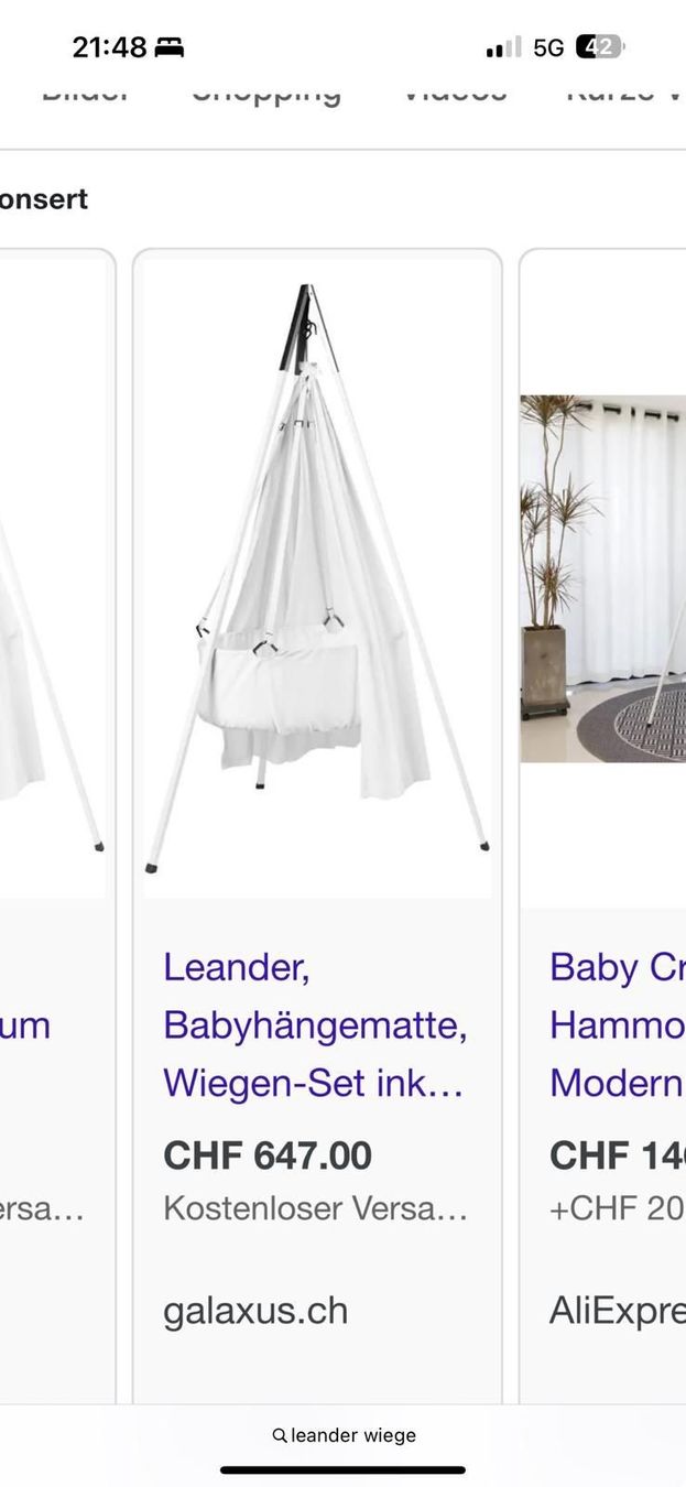 Wippen & Schaukeln: Hängewippe für Babys – Gebraucht aus Sirnach von nj_cupra 3