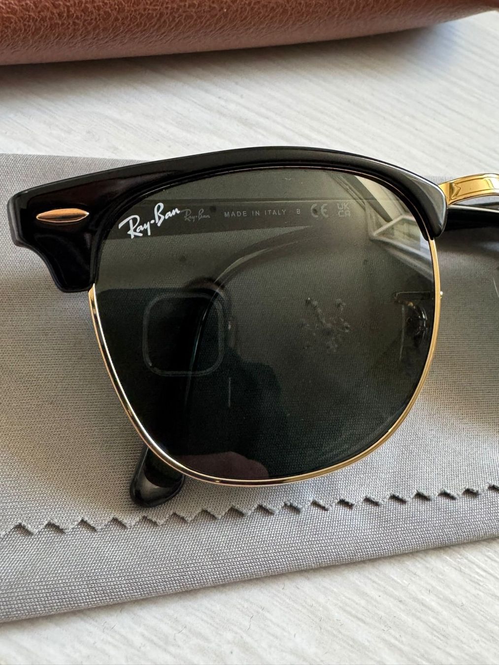 Ray-Ban Occhiali & Lenti: Ray-Ban Clubmaster Sonnenbrille – Usato da Auw venduto da Neo_z2rq 2