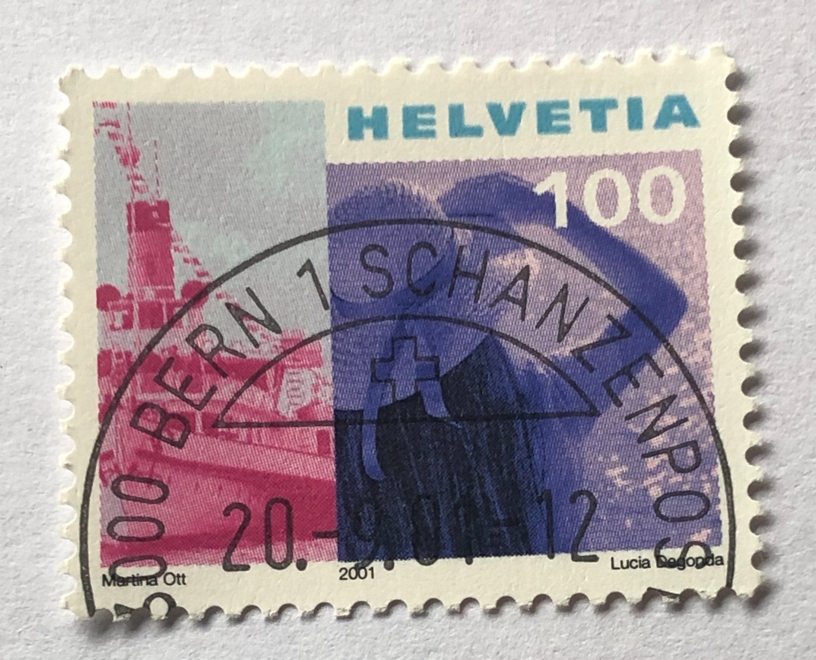 Tutti i francobolli: Nr.1036 mit ET Stempel Bern – Usato da Aarau venduto da Billa007