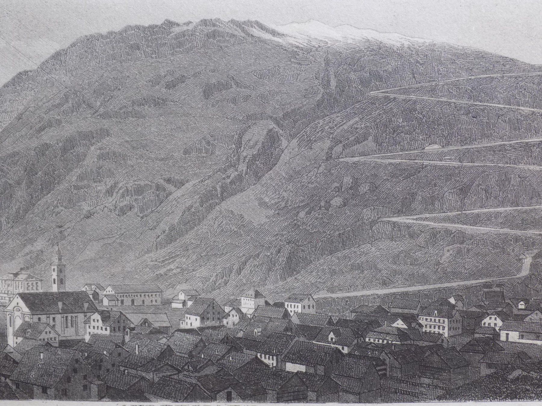 Incisioni: Andermatt Hospental Schöllenen – Usato da Risch venduto da Rischli15 3