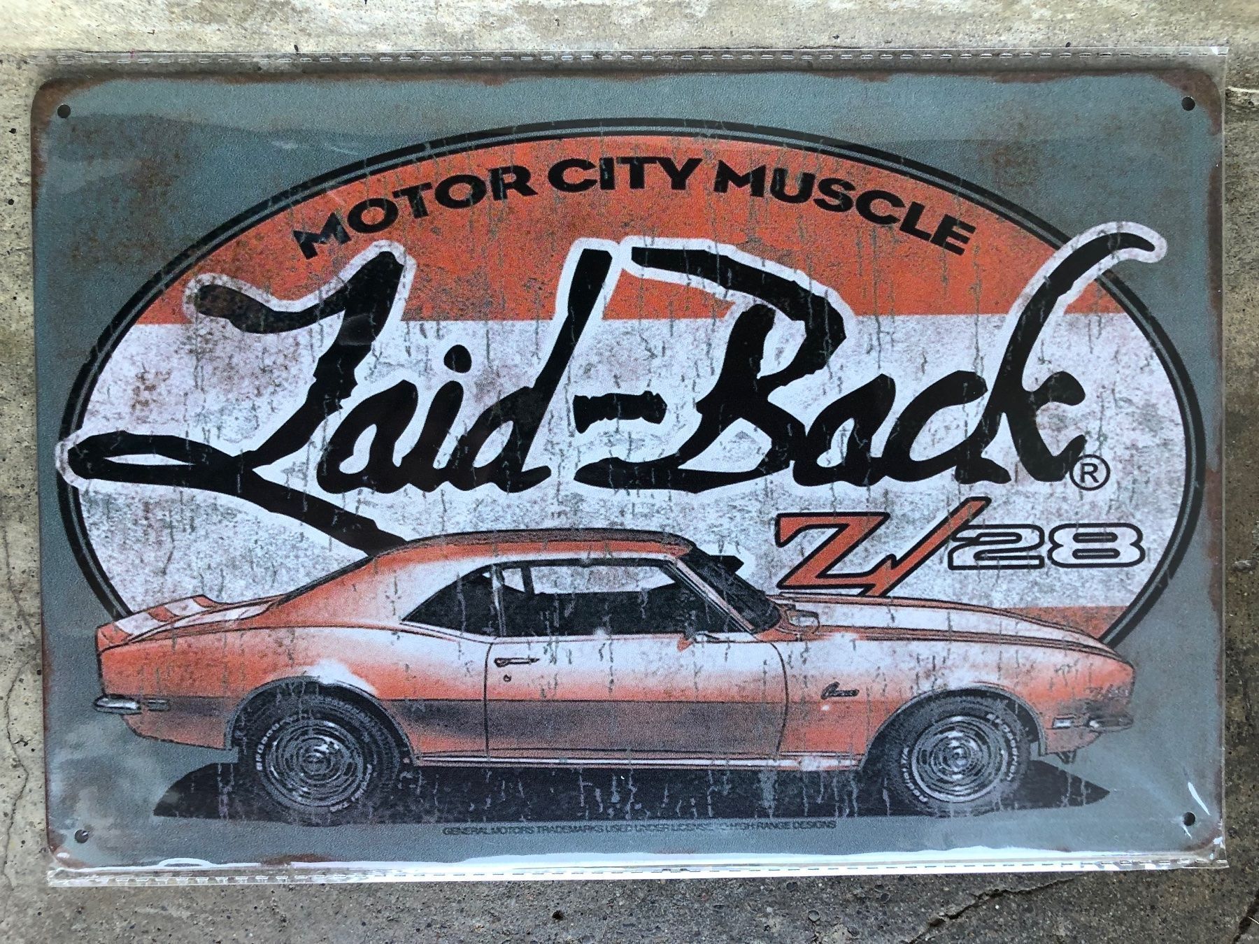 Schilder: Chevrolet Camaro z28 gm classic – Neu (gemäss Beschreibung) aus Reinach AG von rares75