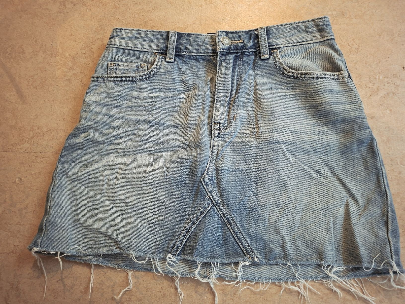 Hollister Röcke: Hollister Jeansrock, Gr. w25, hellblau – Gebraucht aus Klingnau von vollmond36 4