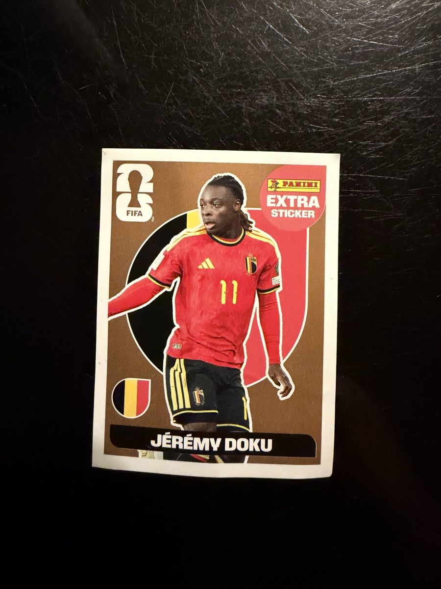 Panini Carte collezionabili: PANINI Jeremy Doku Extra Sticker Bronze – Nuovo (secondo la descrizione) da Rekingen AG venduto da marcinho32
