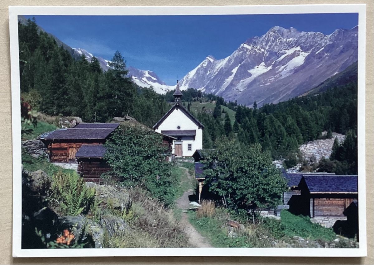 Cartoline postali:  Kühmatt im Lötschental – Usato da Reinach BL venduto da Linda013