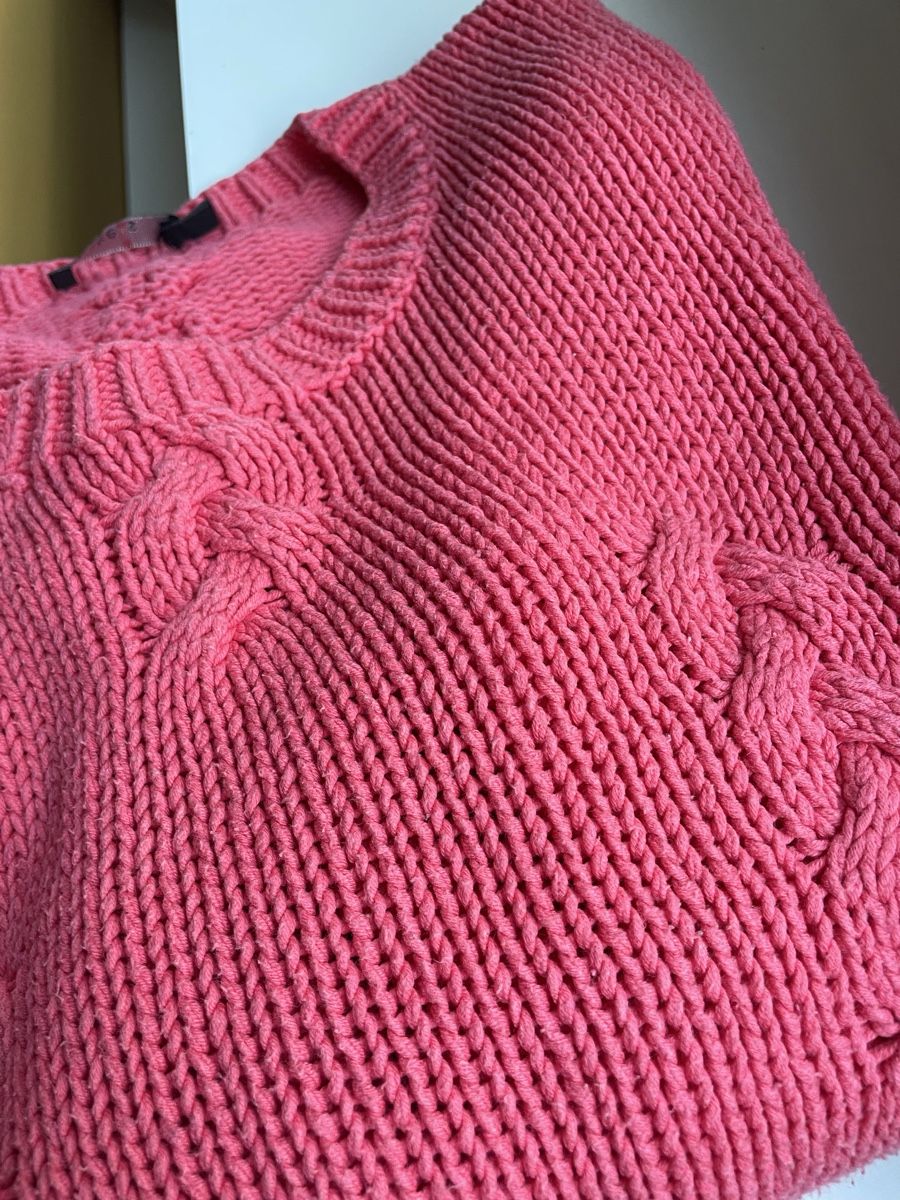 Maglioni & Felpe: Vintage Strickpullover, Gr. L, rosa/pink/Lachs – Usato da Zürich venduto da Carlajimena 4