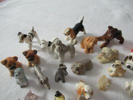 Kollektion Hundefiguren 29 Stk. diverse