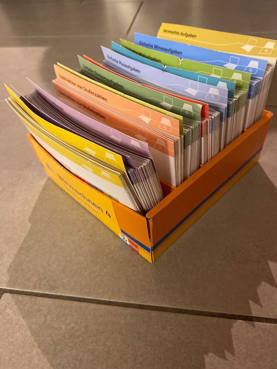 Lernkarten Mathematik Blitzrechnen 4. Klasse (Gebraucht) in Uttigen für