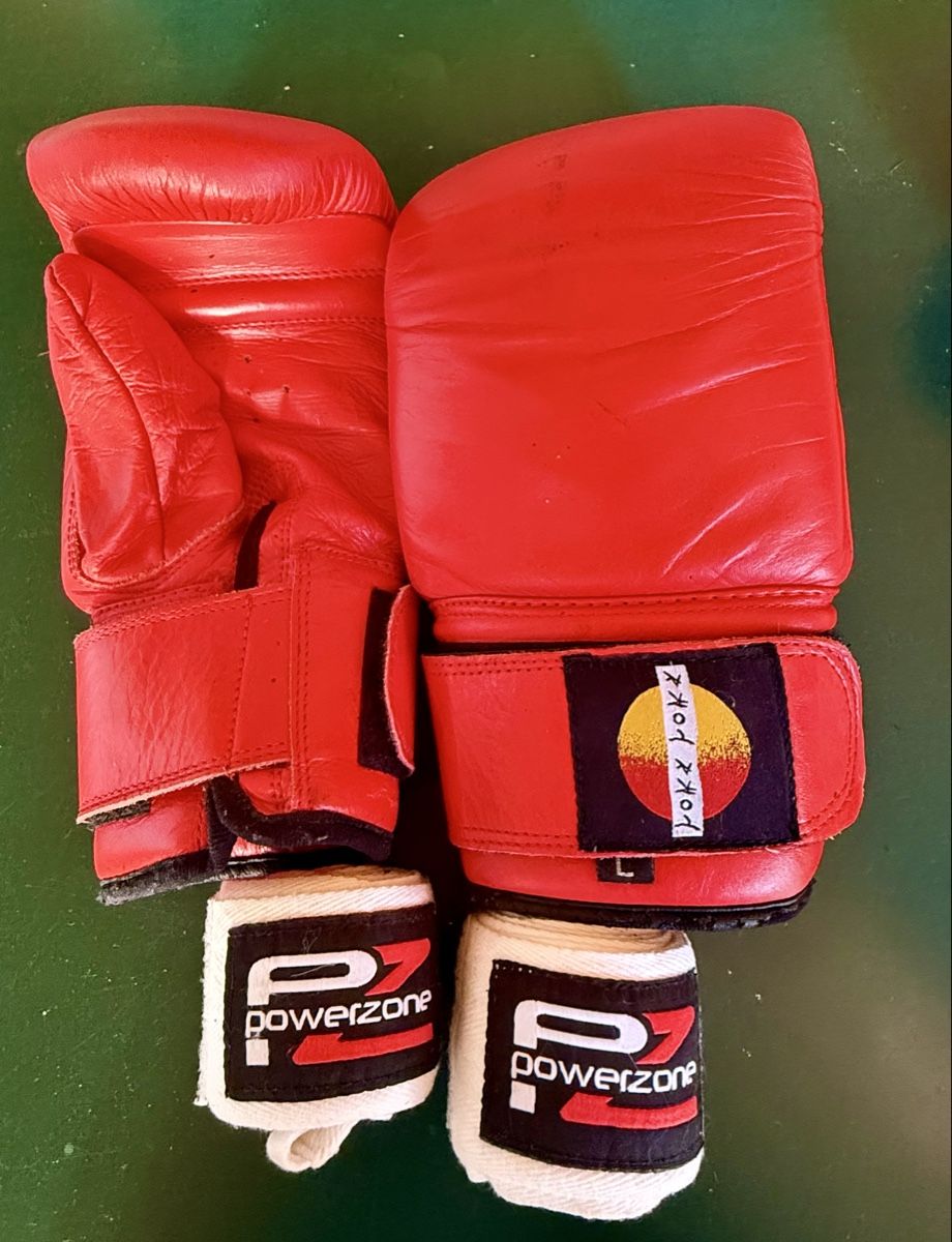 Sacchi da boxe: Boxsack Set mit Boxhandschuhen gebraucht – Usato da Courtepin venduto da Repp 2