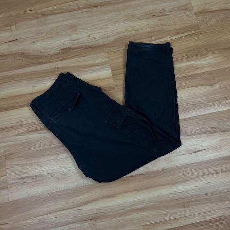 Vintage Cargo Hose Schwarz Baggy