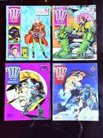 4x 2000 AD Monthly Comics - Januar 1990 /english