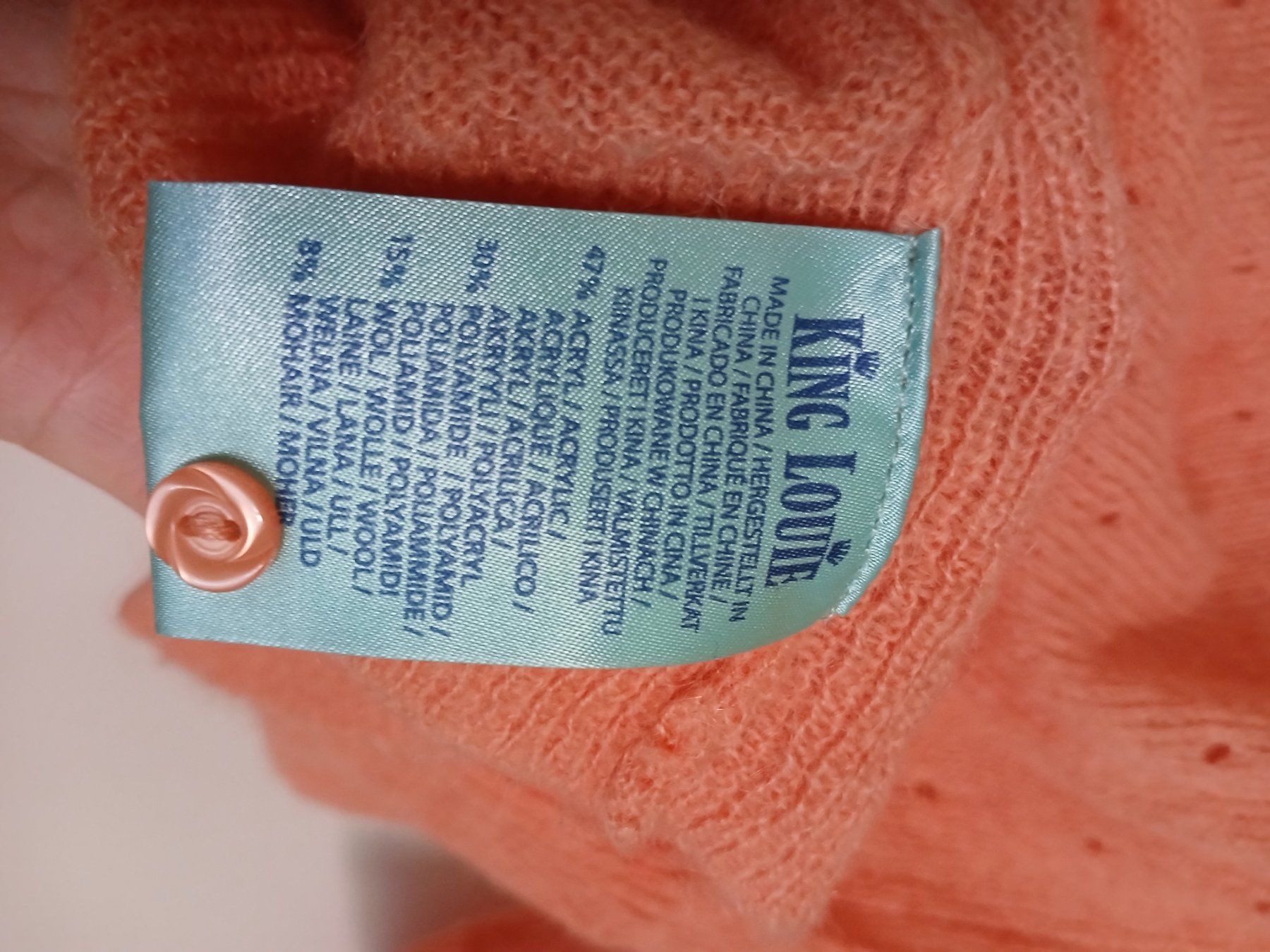 King Louie Giacche: Neue Strickjacke king louie XL – Nuovo (secondo la descrizione) da Zürich venduto da ast_8nph 3