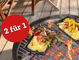 Zwei (2) Raclette-Pfännchen