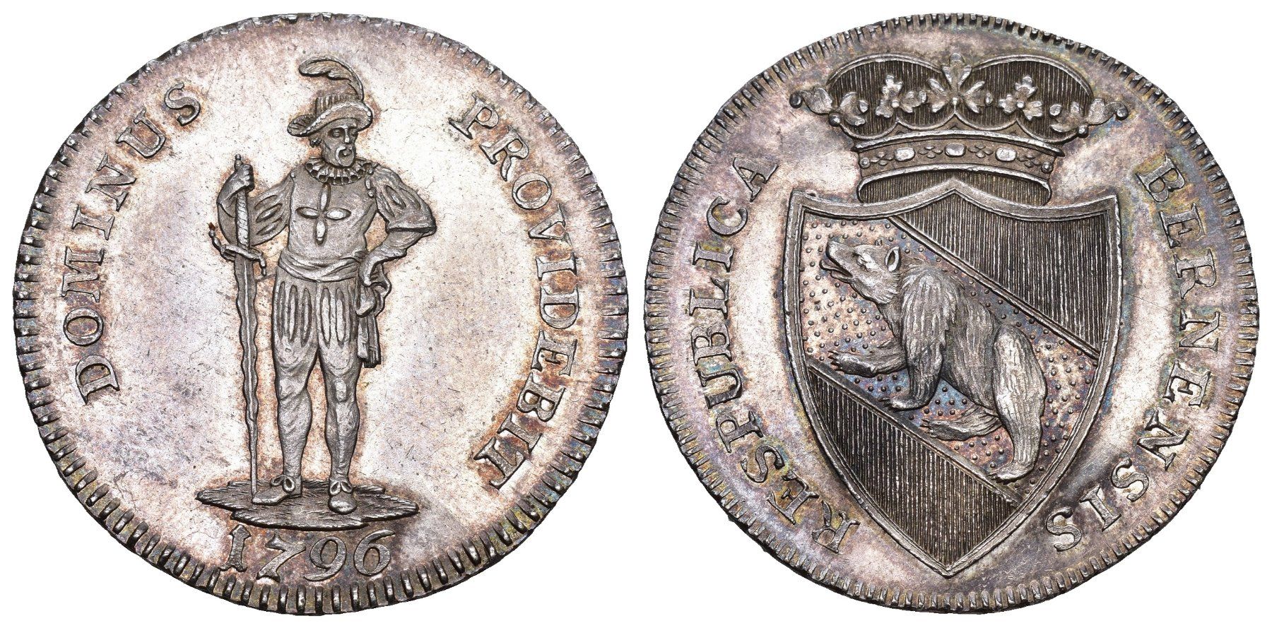 Tutti le monete: Bern 1796 – Usato da Bern venduto da numismatictops