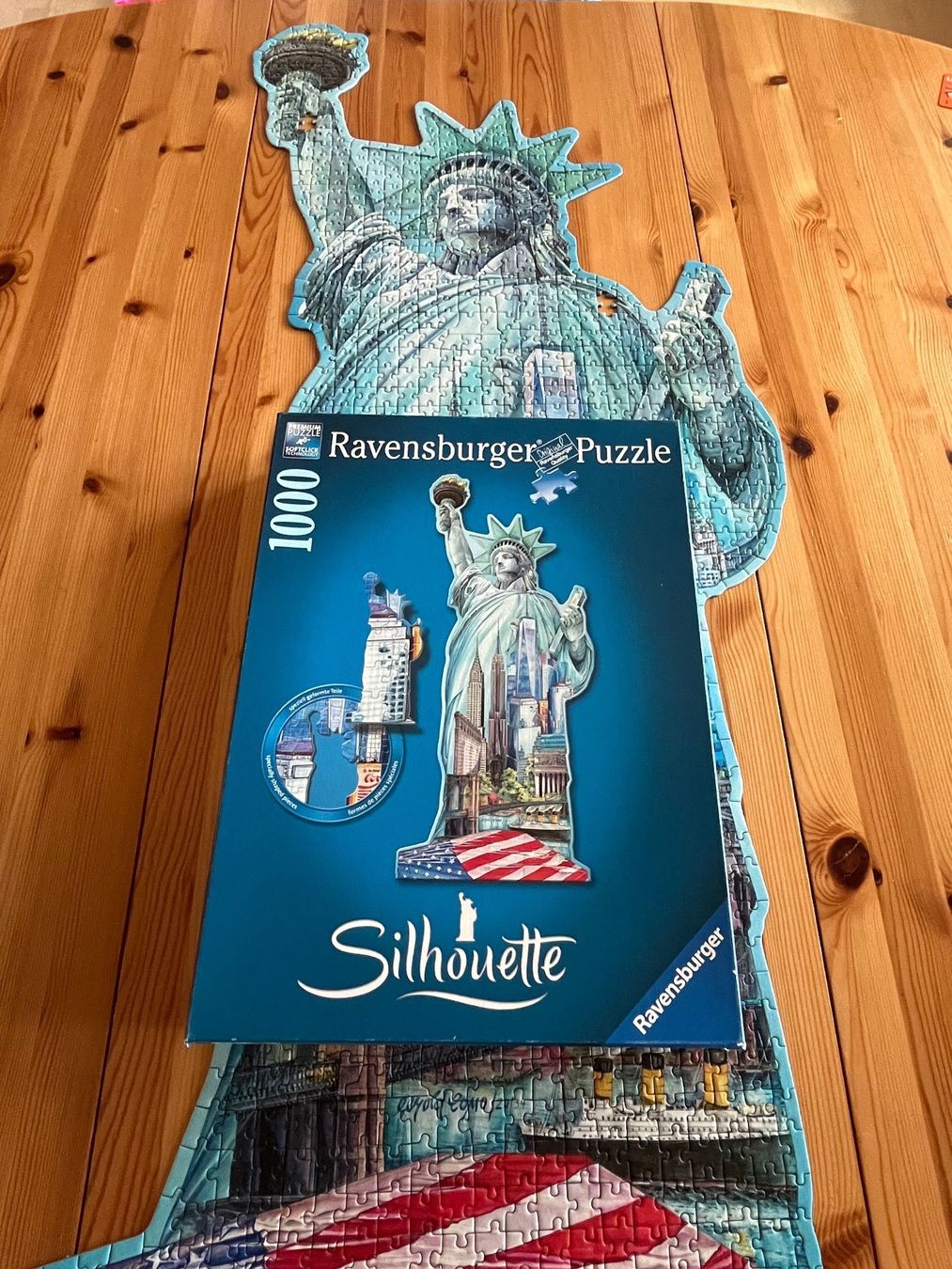 Ravensburger Puzzle: Ravensburger Puzzle, Freiheitsstatue – Usato da Zürich venduto da Gurkis 1