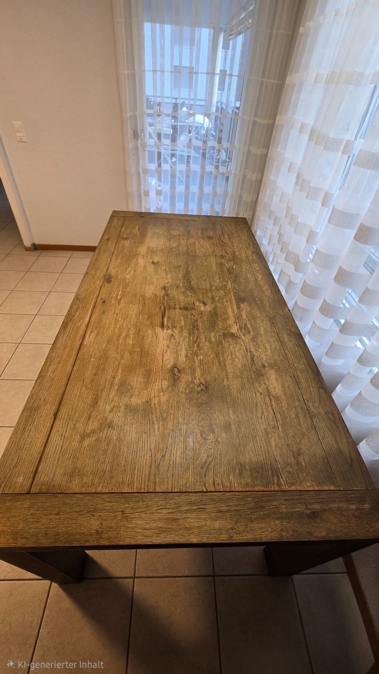 Conforama Tische: Esstisch Holz – Gebraucht aus Bulle von tal_5vtd 3