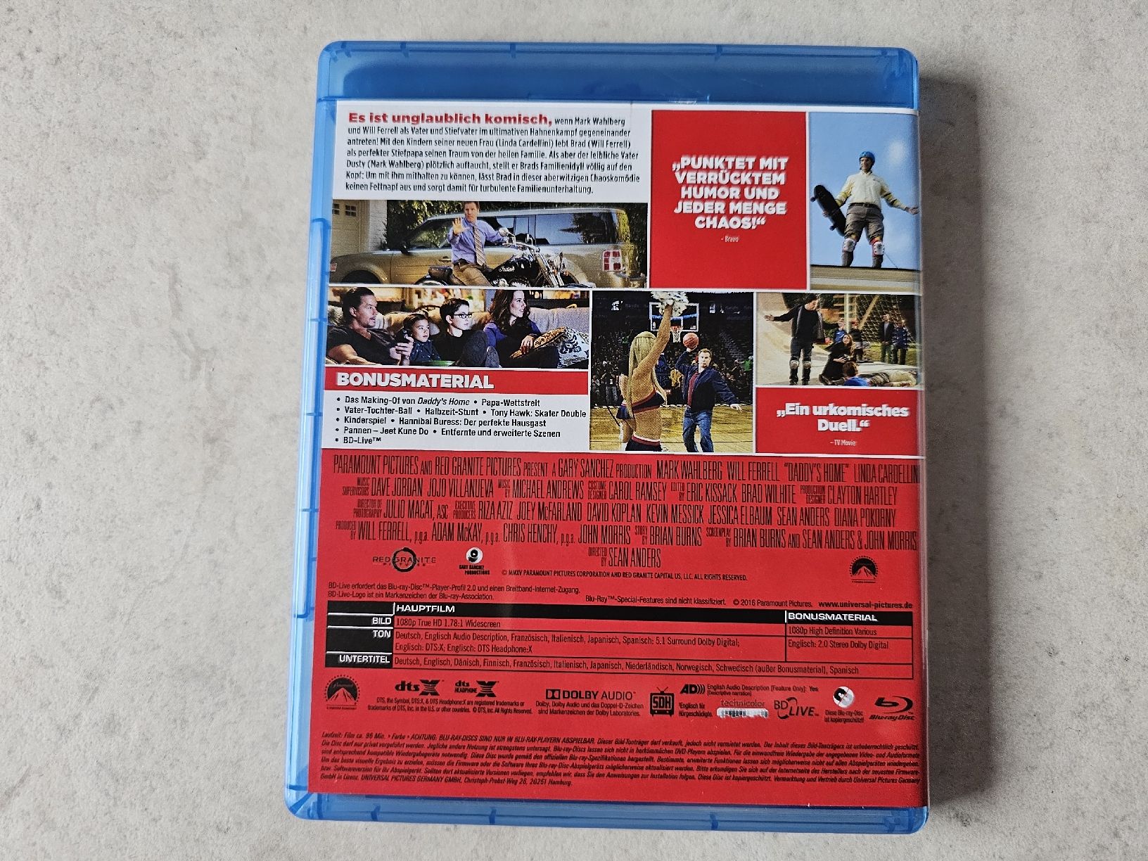 Tutti i DVDs: Daddy's Home  -  Ein Vater zuviel  /  Bluray – Usato da Schneisingen venduto da backstore24 1