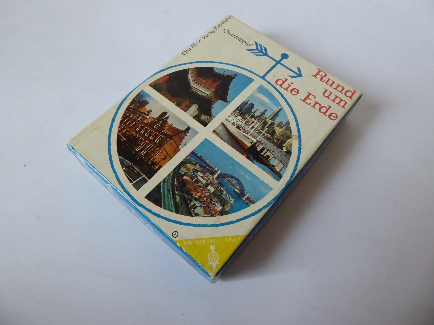 Ravensburger Giochi: Nostalgie Quartett: Rund um die Erde, Ravensburger – Usato da Turbenthal venduto da Panau 1