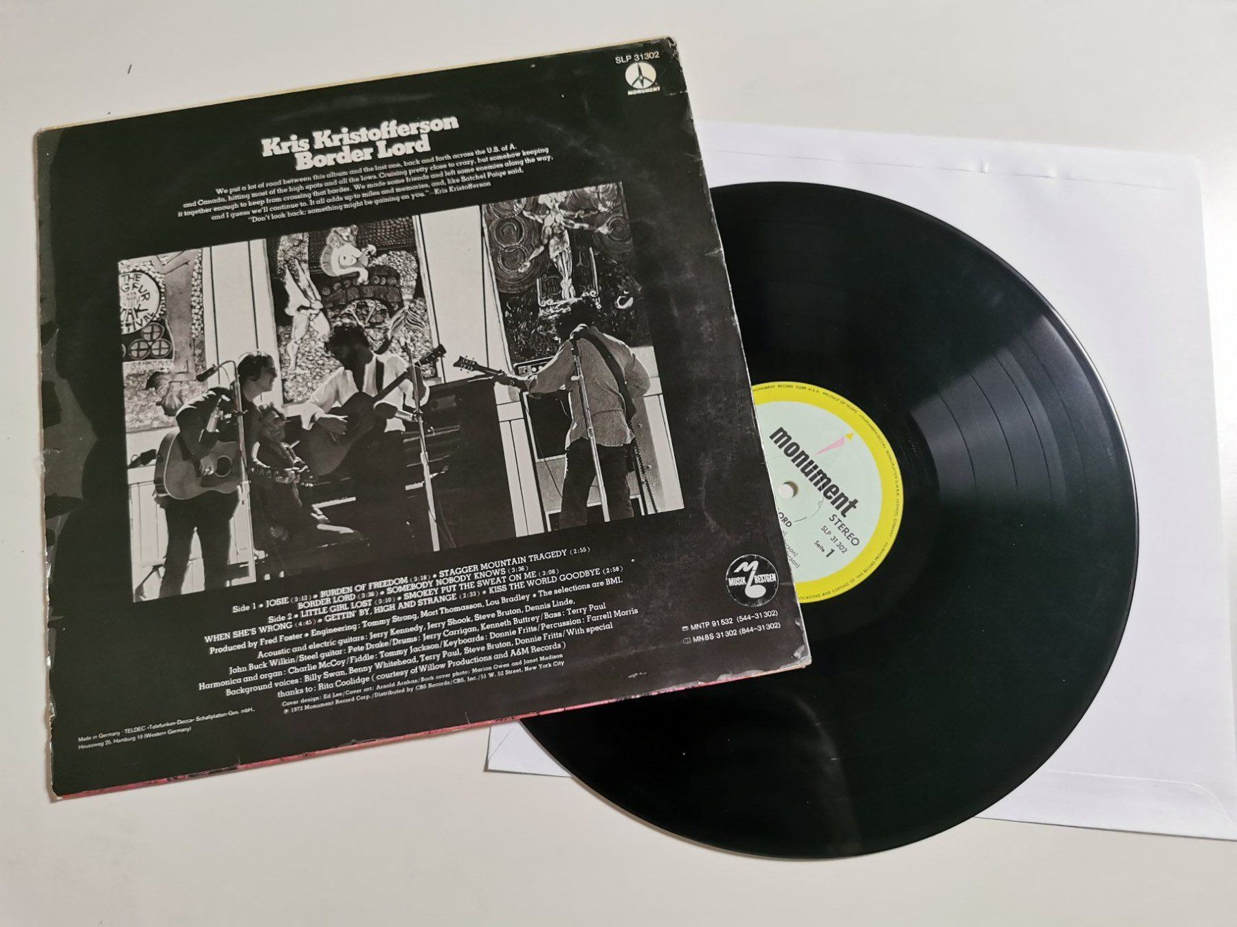 Dischi in vinile: Kris Kristofferson - Border Lord – Usato da Grafenried venduto da Jukebox70 1