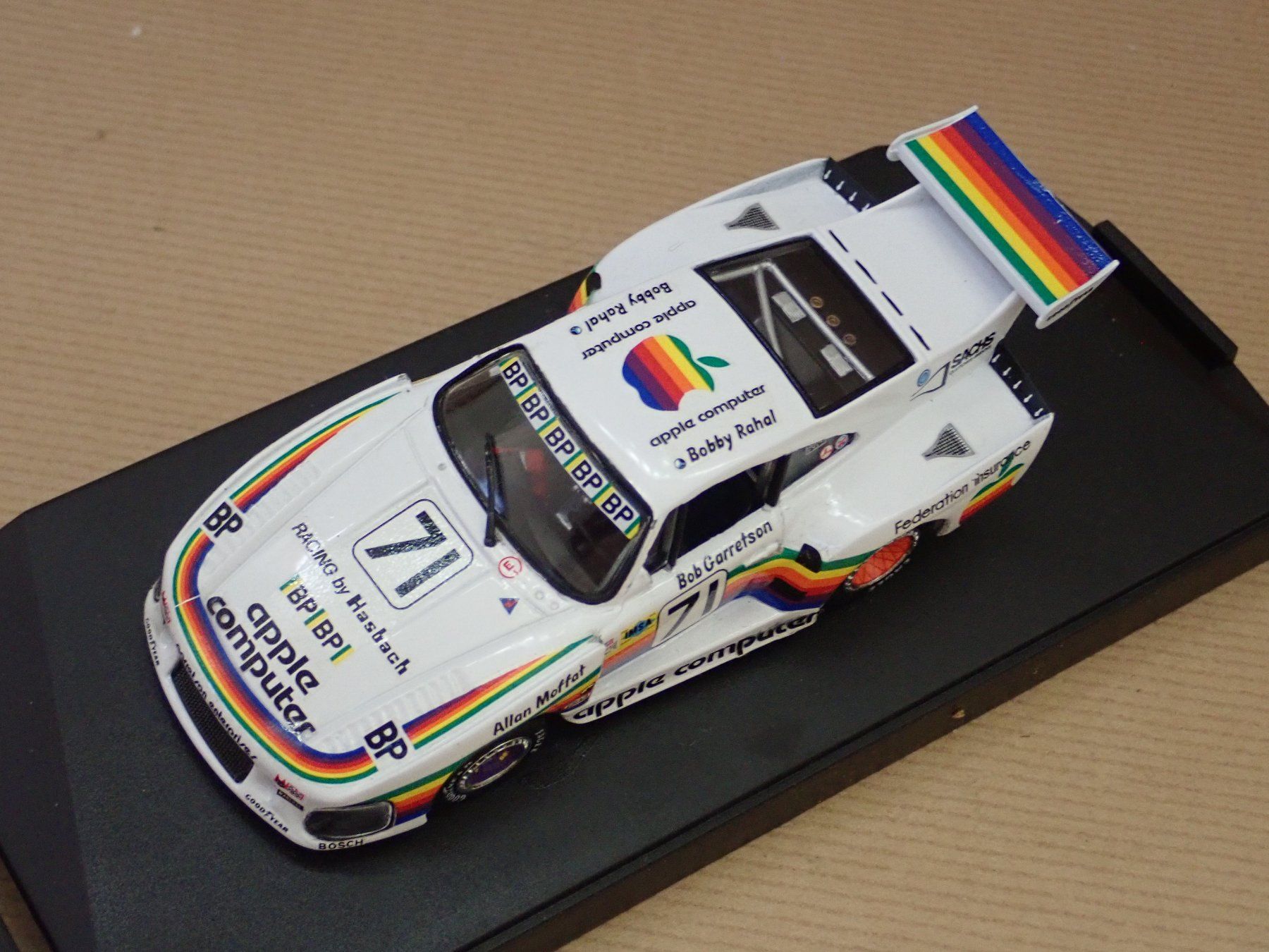 Porsche Modellautos: Porsche Kremmer K3 Apple Computer Le Mans 1980 - Quartzo – Neu (gemäss Beschreibung) aus Winterthur von 602ccm 2
