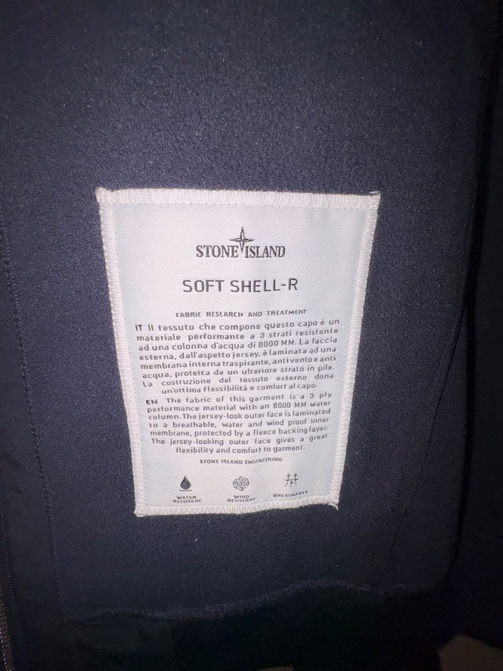 Stone Island Giacche: Stone Island Softshell Jacke – Usato da Obfelden venduto da thehunter29 3