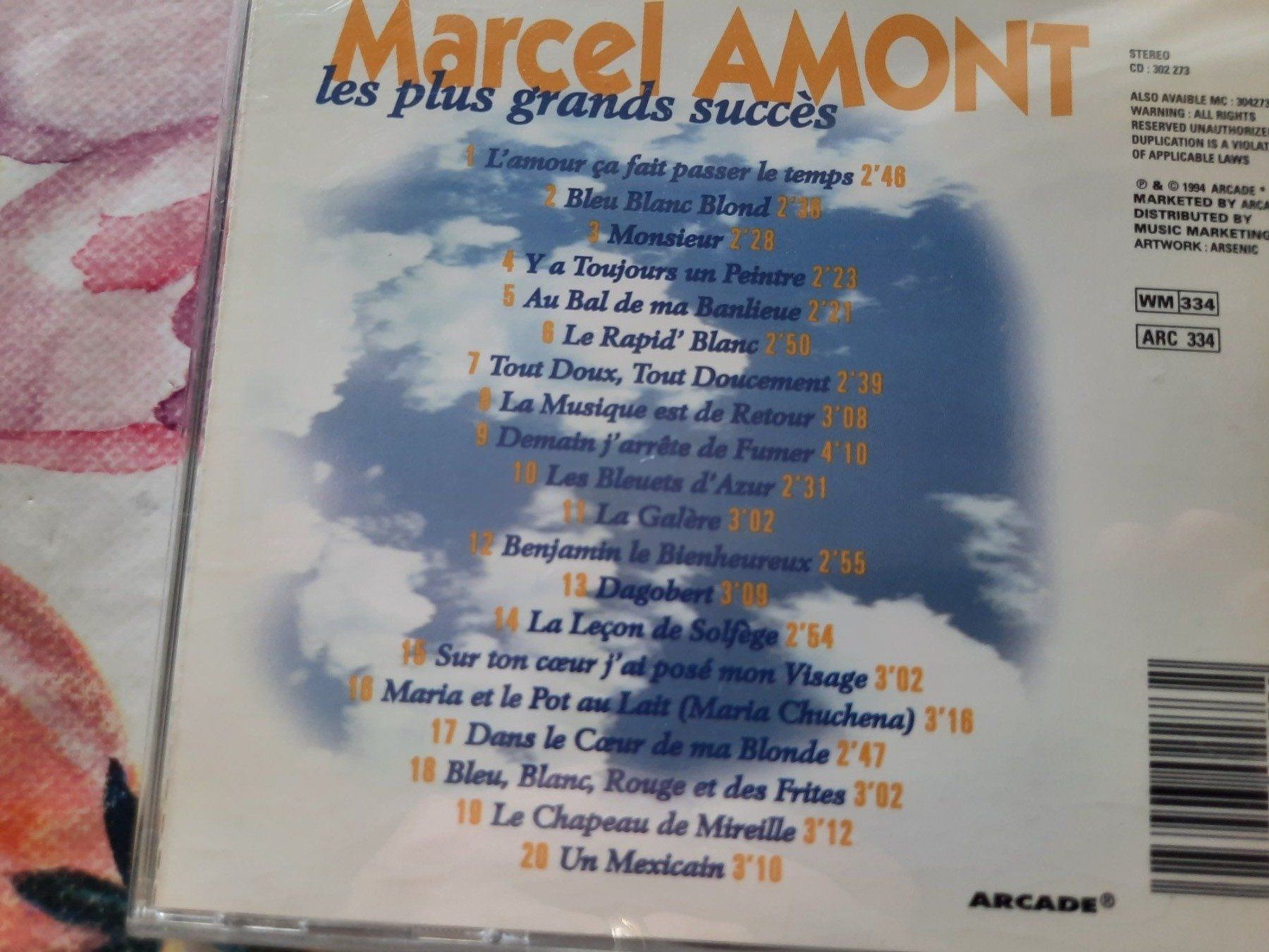 CDs: CD Marcel Amont - Les plus grands succès – D'occasion à Pully par bro_n52j 2