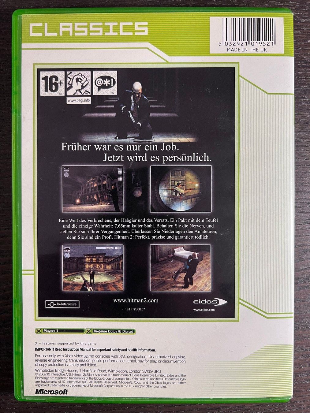 Microsoft Giochi: Hitman 2 - Silent Assassin – Usato da Zürich venduto da GameFreunde 1