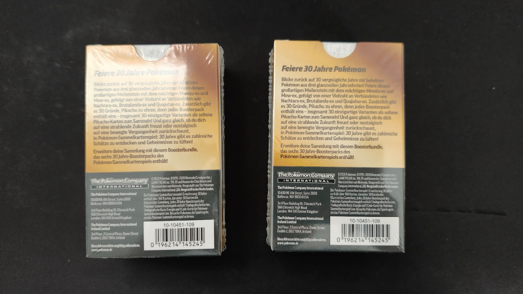 Pokémon Sammelbilder & Trading cards: Pokemon 2x 30th anniversary Booster Bundle – Neu und originalverpackt aus Oberentfelden von SimpleTap 1