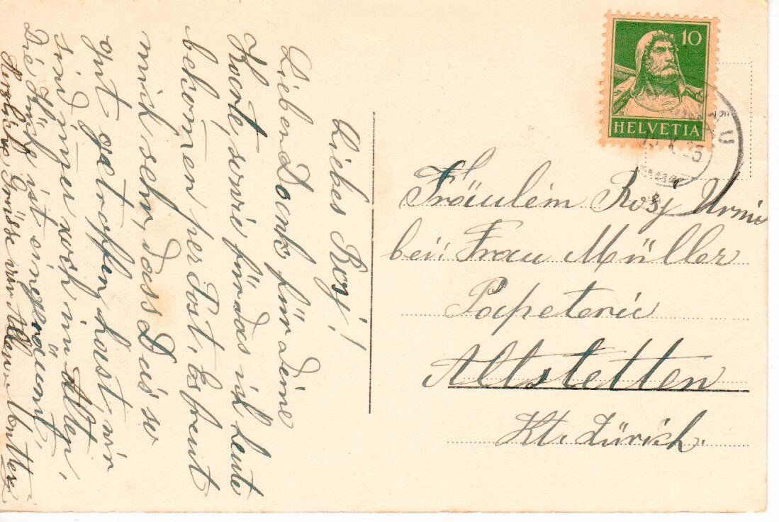 Cartoline postali: Gruss aus Knonau – Usato da Wolhusen venduto da Curver9 1