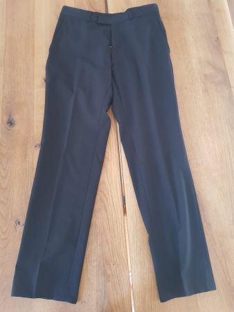 Herren Anzugshose schwarz, Gr. S/46