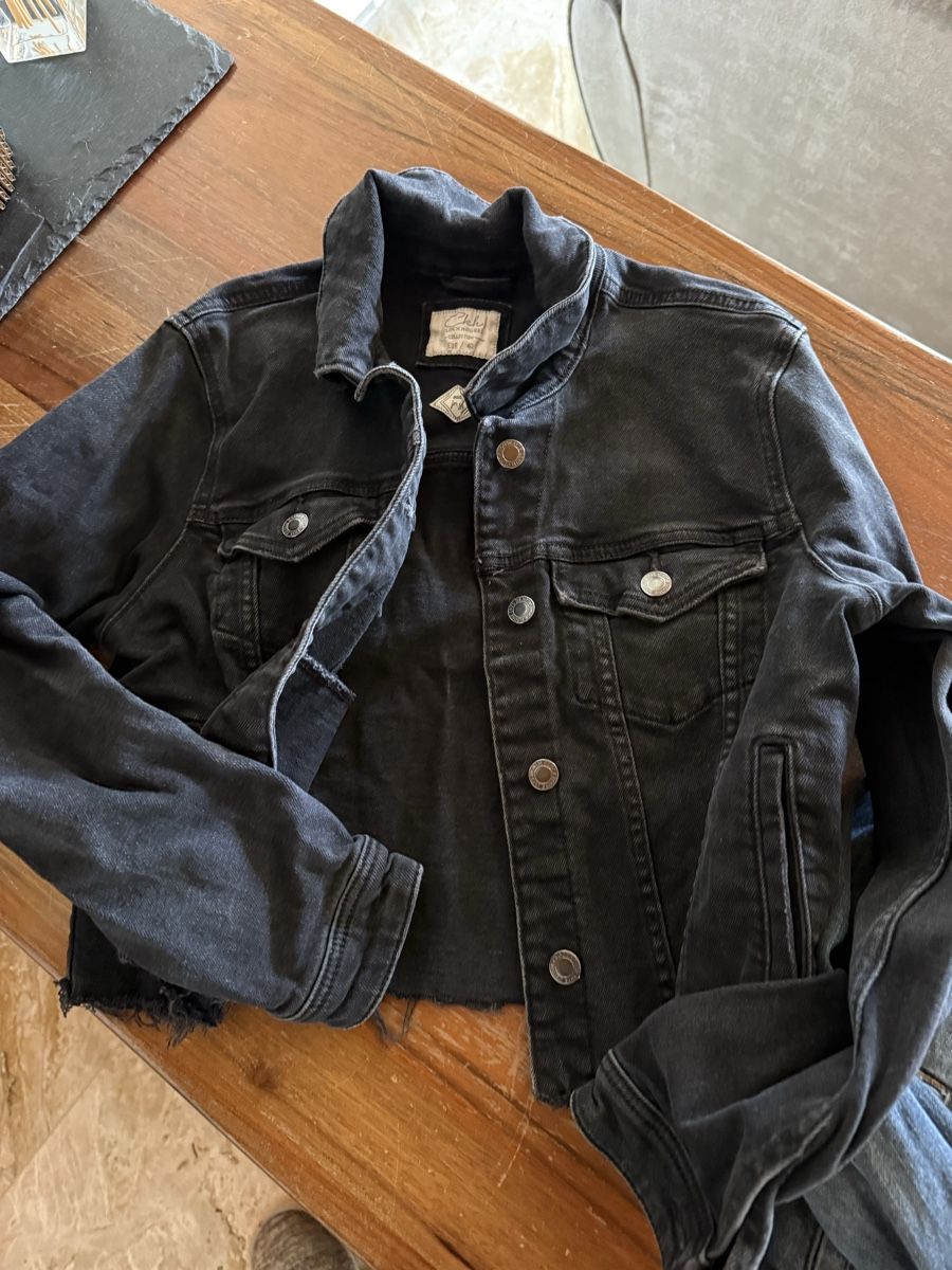 Giacche: Veste en jeans  – Nuovo (secondo la descrizione) da savièse venduto da karukeragwada 6