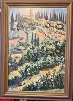 Dietz Replik Gemälde Toscana mit Rahmen signiert 78x58cm