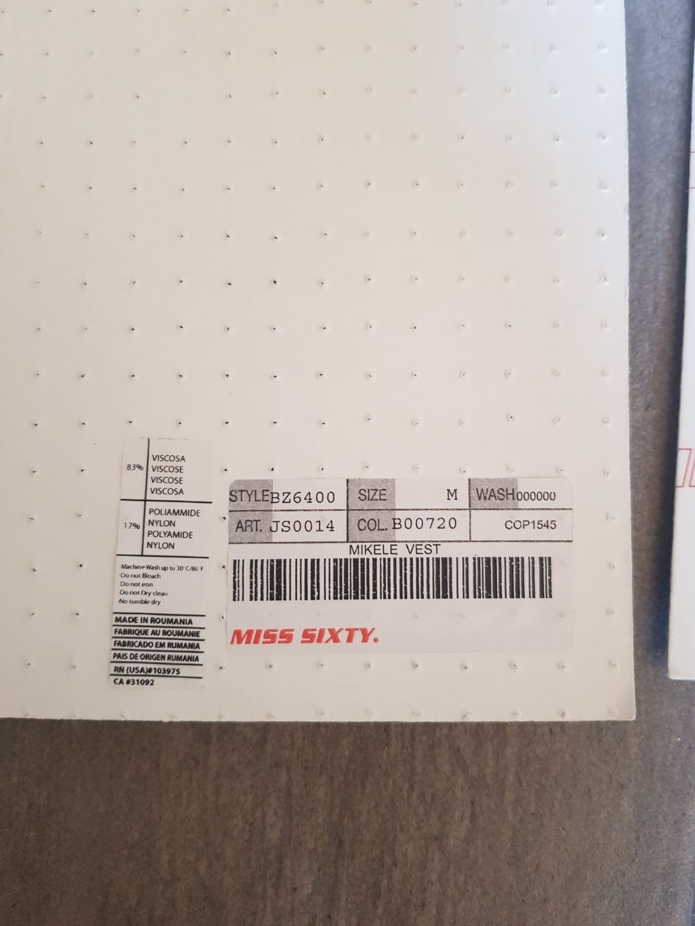 Altra biancheria intima: Miss Sixty Underwear – Nuovo e nell'imballaggio originale da Zweisimmen venduto da Adorable 1