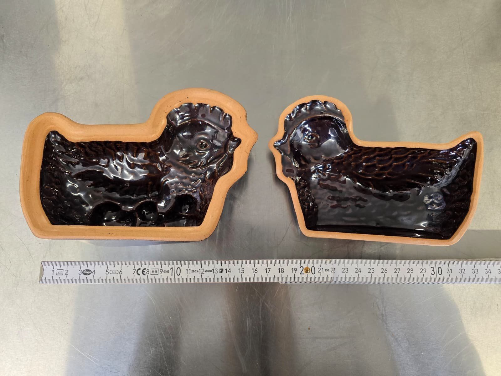 Teglie da forno: Osterformen, Osterhase & Lamm, Keramik, Top! – Usato da Thalheim venduto da aschatan90 2