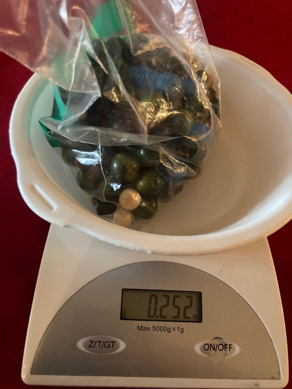 Perlen (unechte): Schmuckperlen divers, 250g – Gebraucht aus Wil SG von rir_p2gy 3