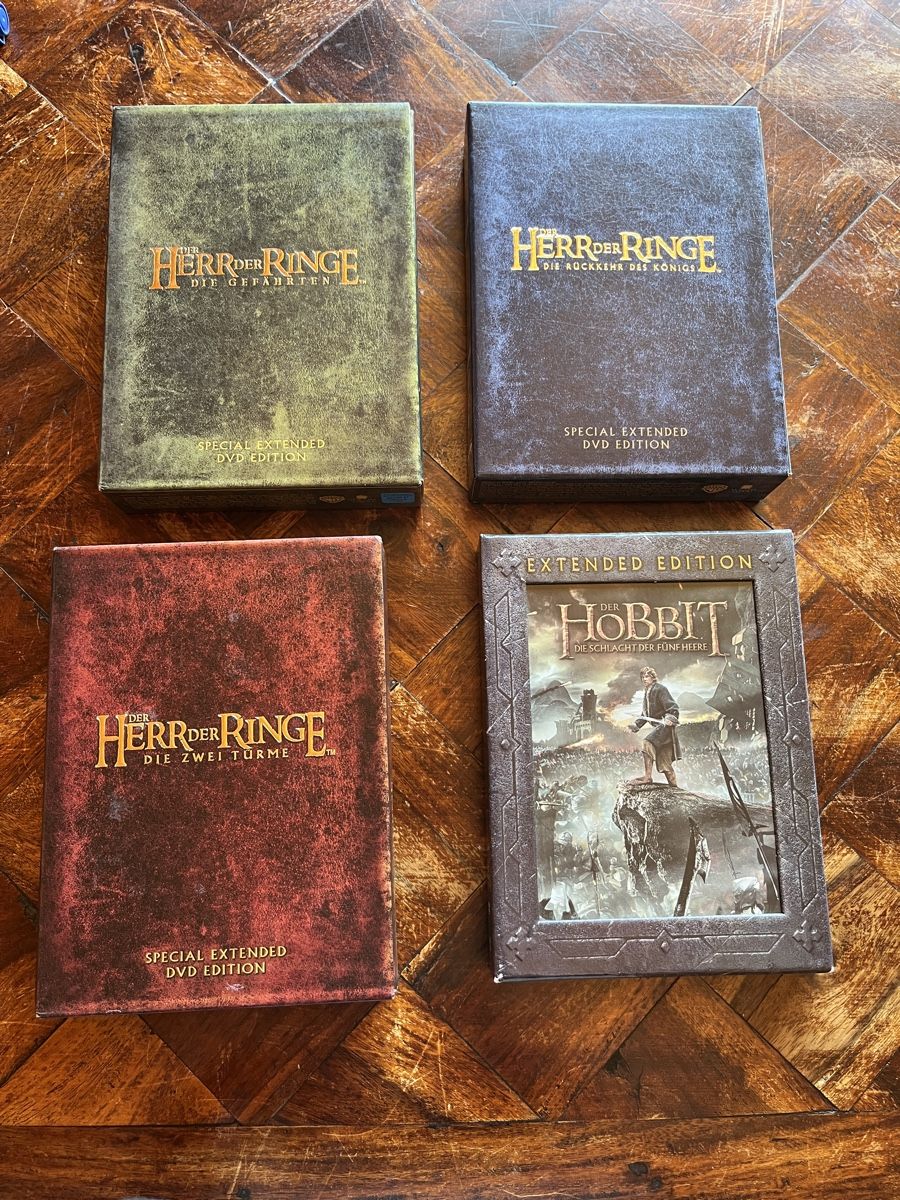 Tutti i DVDs: Herr der Ringe Hobbit Special Extended Edition DVD Set – Usato da Schiers venduto da and_txz8