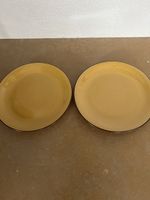 Vintage 2 assiettes plates Rossler